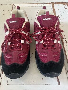 Knixmax Womens Hiking Shoes Non-Slip Climbing Trekking Sneakers Size 8.5